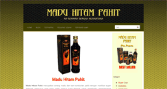 Desktop Screenshot of maduhitampahit.com